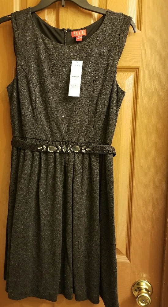NWT Black Glittery Holiday party dress